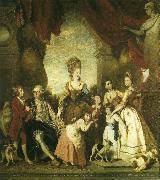 Sir Joshua Reynolds the marlborough family Spain oil painting artist